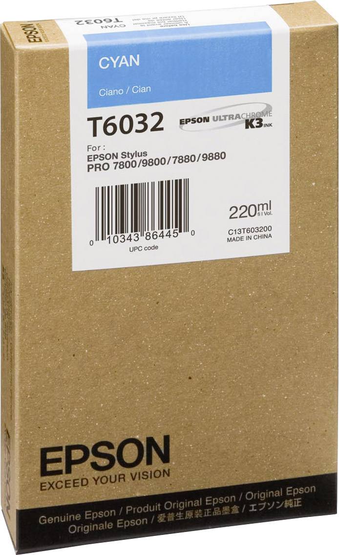 Epson T6032 - 220 ml - Cyan - Original - Tintenpatrone