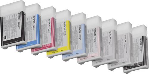 Epson Tinte T0637 Original Light Schwarz C13T603700
