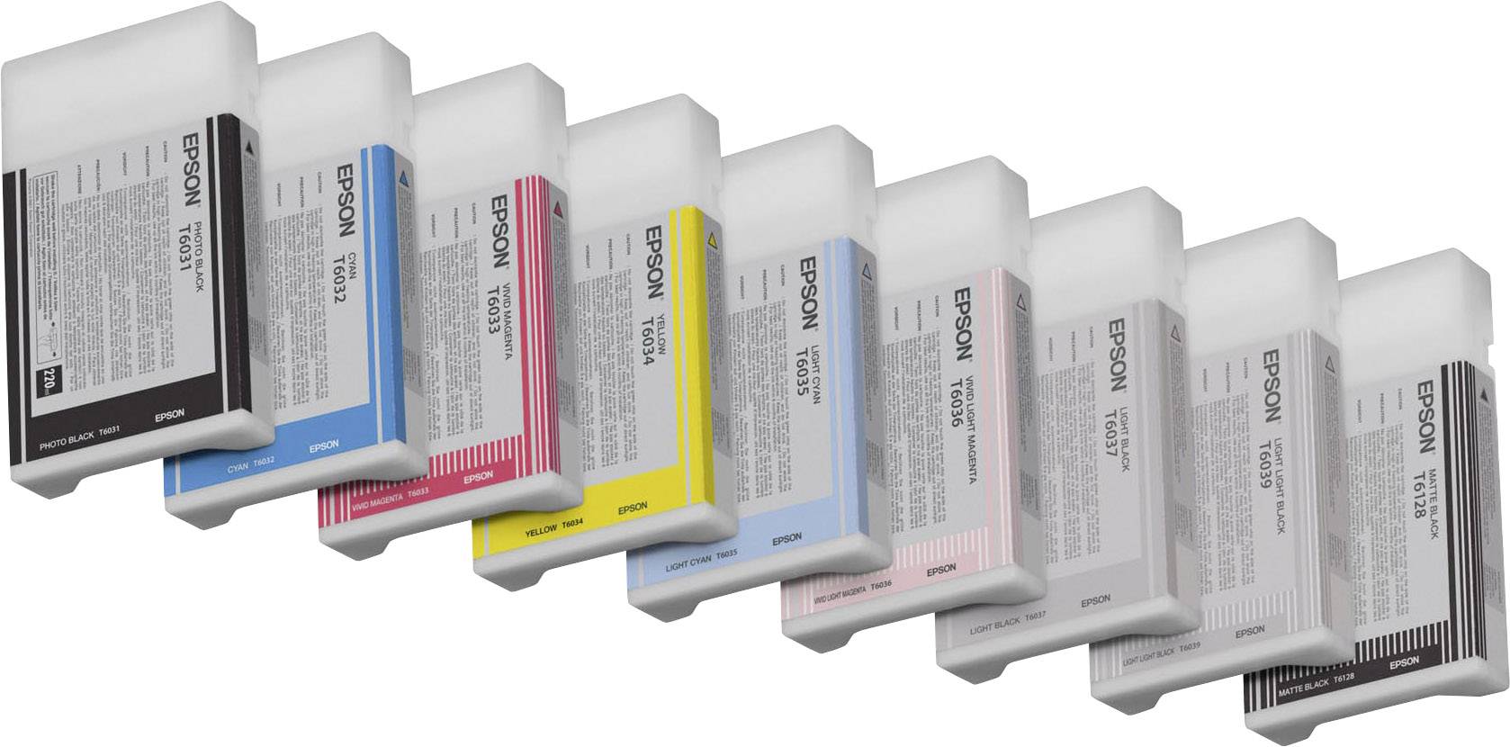 Epson Druckerpatrone T0639 Original Light Light Schwarz C13T603900