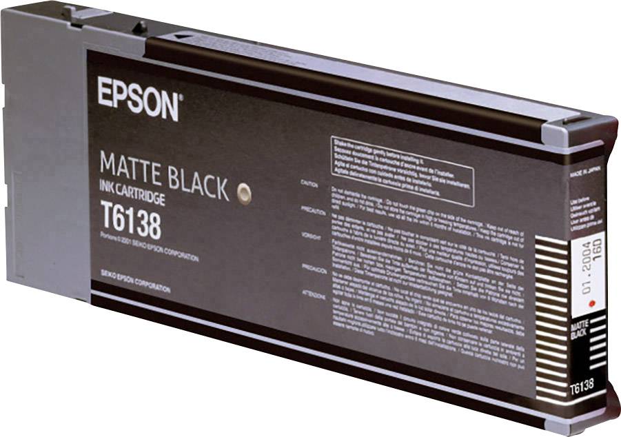 Epson Druckerpatrone T6138 Original Matt Schwarz C13T613800