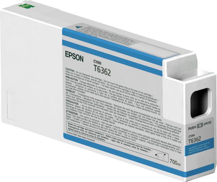 Epson Druckerpatrone T6362 Original Cyan C13T636200