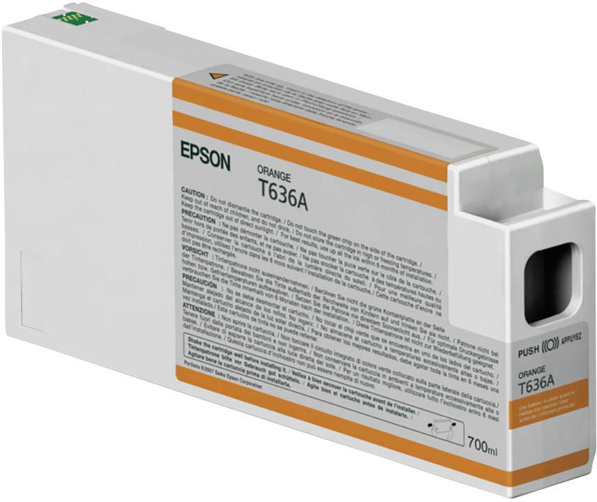Epson Druckerpatrone T636A Original Orange C13T636A00