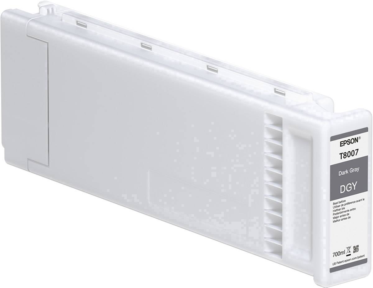 Epson Druckerpatrone T8007 Original Dunkelgrau C13T800700