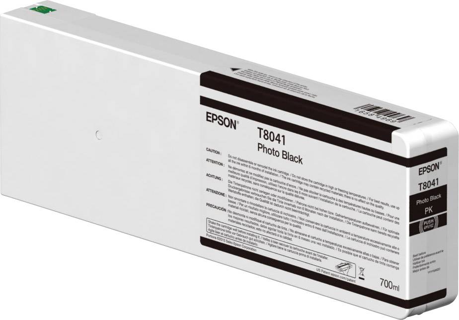 Epson Druckerpatrone T8041 Original Foto Schwarz C13T804100