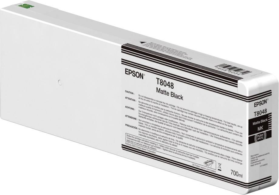 Epson T8048 - 700 ml - mattschwarz - Original - Tintenpatrone - für SureColor SC