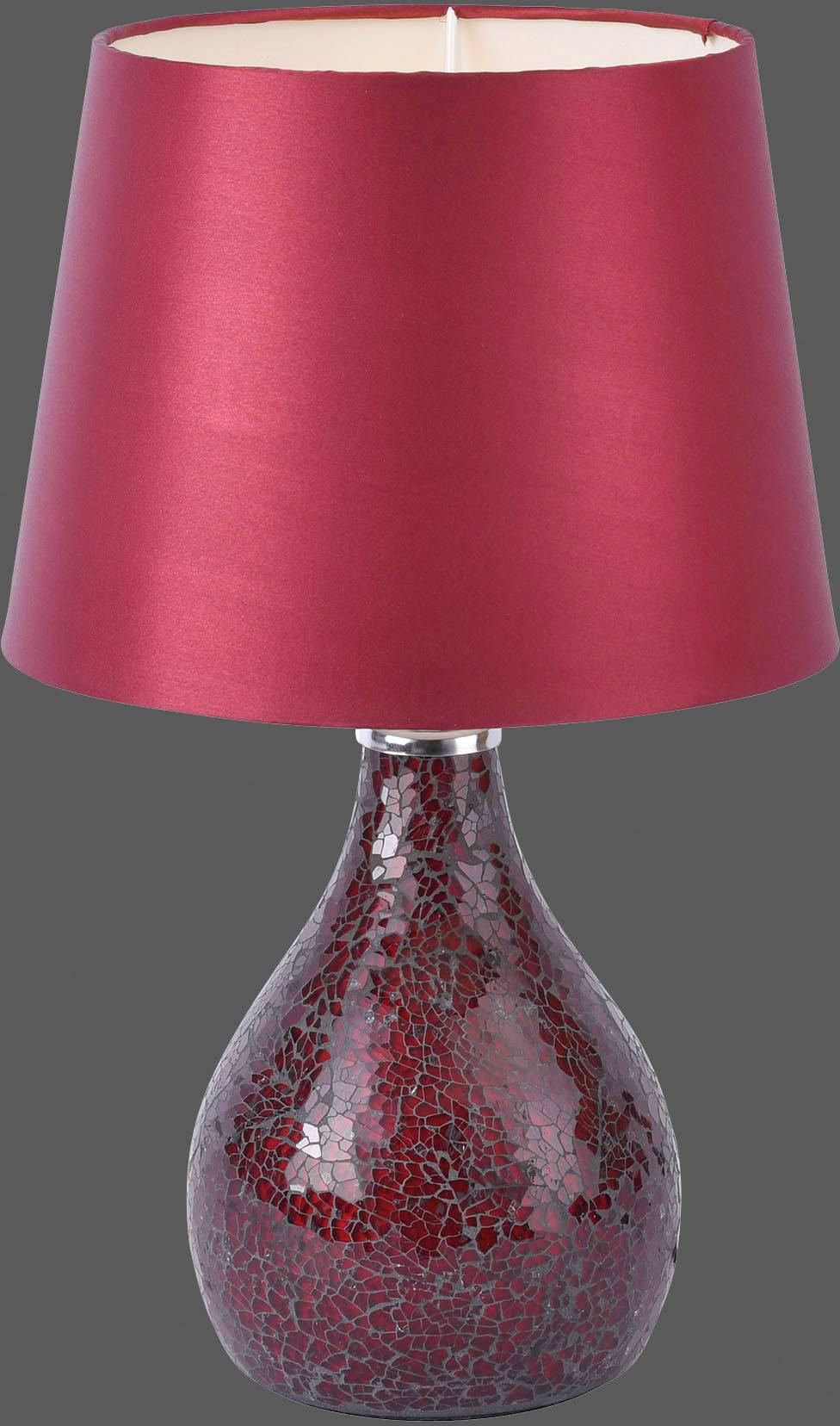 LeuchtenDirekt Cornelius 11245-14 Tischlampe LED E14 40W Rot