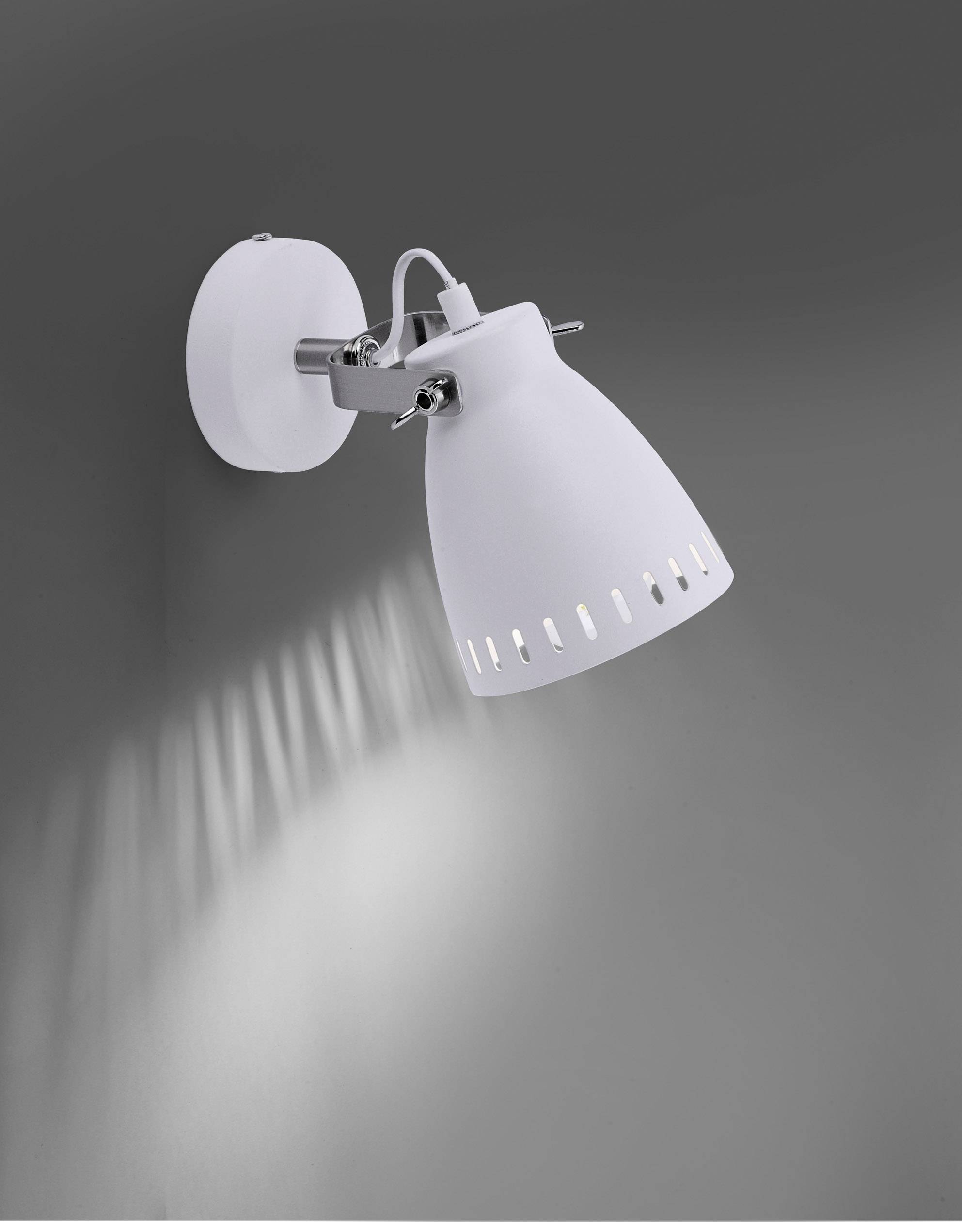 LeuchtenDirekt Eva 11050-16 Deckenstrahler LED E27 60W Weiß