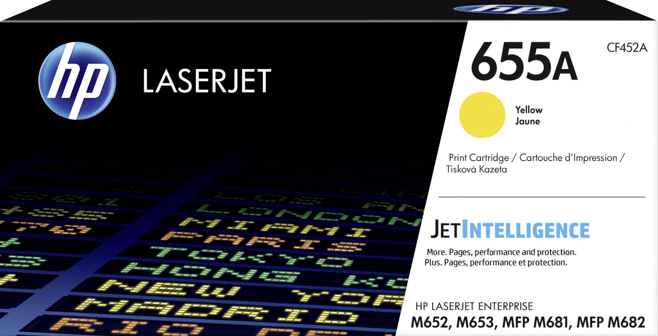 HP Toner 655A Original Gelb 10500 Seiten CF452A
