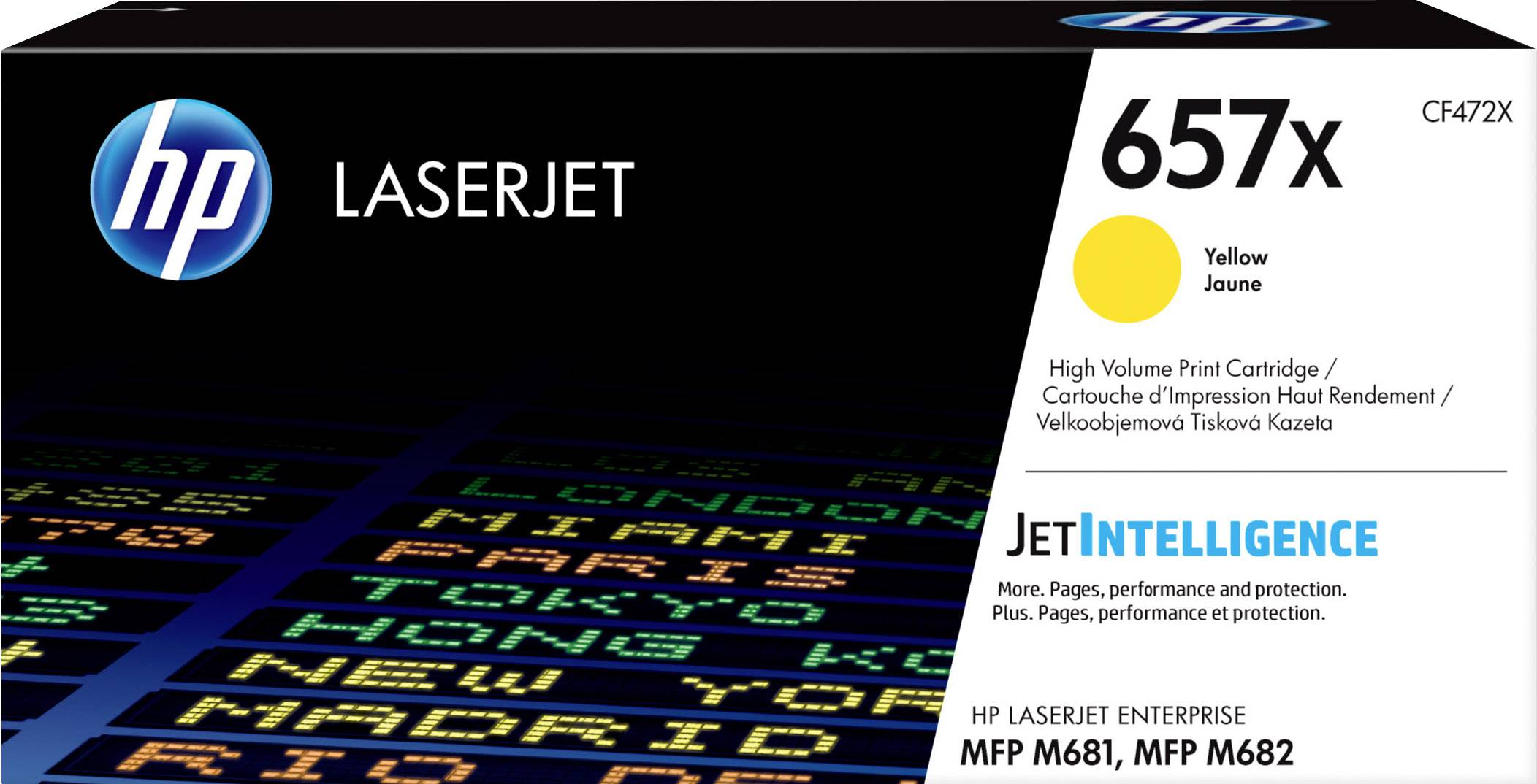 HP Toner 657X Original Gelb 23000 Seiten CF472X