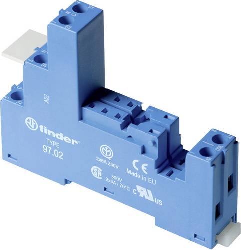 Finder 97.02 Relaissockel 46.52 (L x B x H) 82.9 x 15.8 x 35.3 mm 1 St.