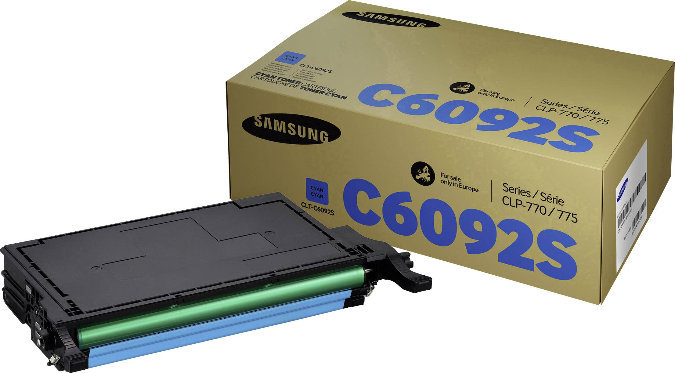 HP Toner Samsung CLT-C6092S Original Cyan 7000 Seiten SU082A