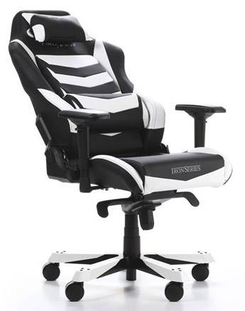 DXRacer Iron I166 Gaming-Stuhl Schwarz, Weiß