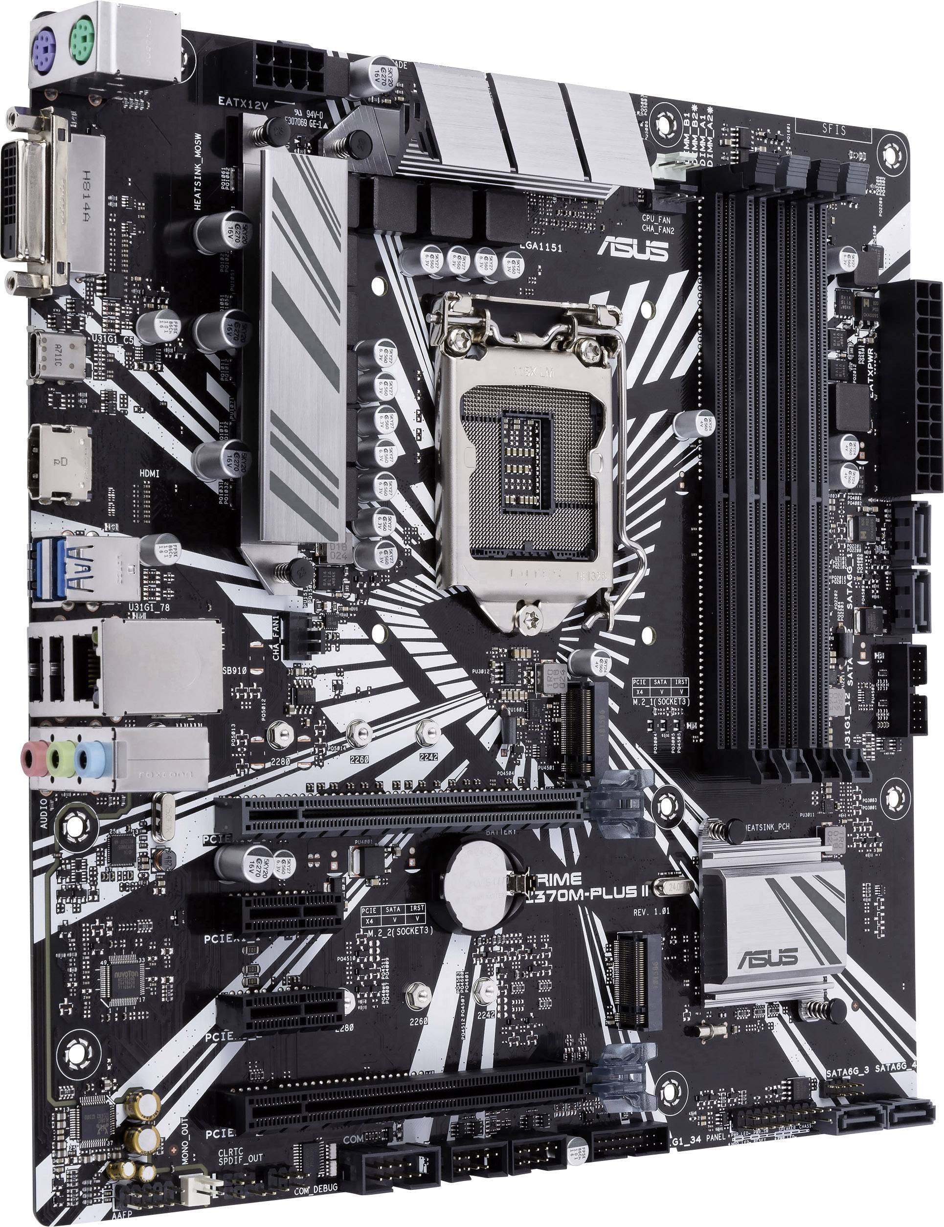 ASUS PRIME Z370M-PLUS II MB 1151