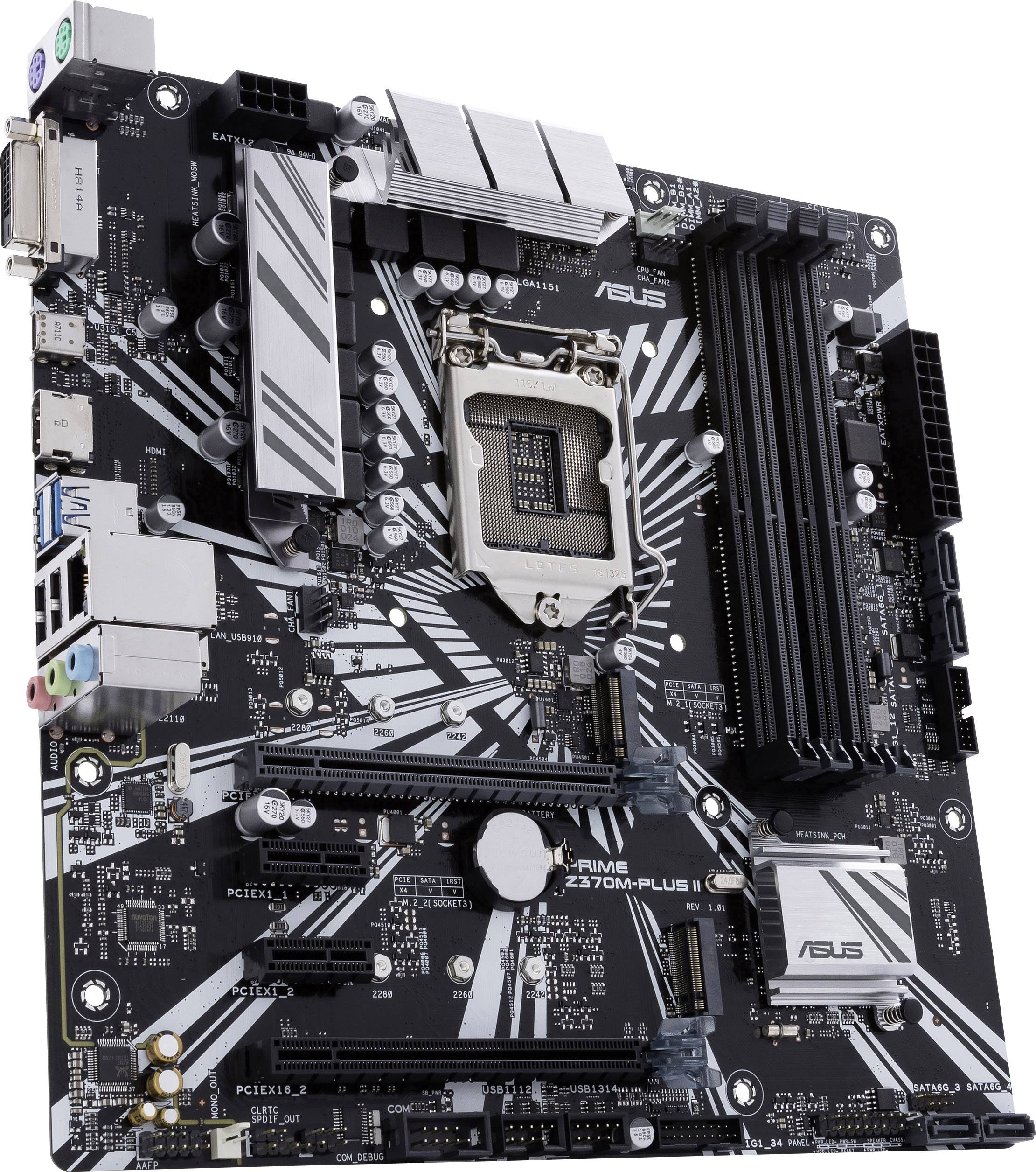 ASUS PRIME Z370M-PLUS II MB 1151