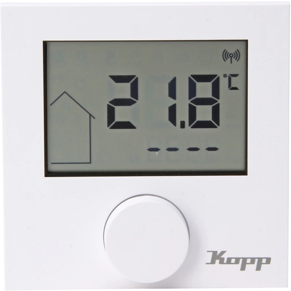 Kopp Free Control Thermostat Reinweiß (RAL 9010) Kopp Free Control Thermostat Reinweiß (RAL 9010)