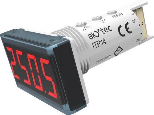 ROT - akYtec ITP14 Digitales Einbaumessgerät Universale Prozessanzeige ITP14 ( )