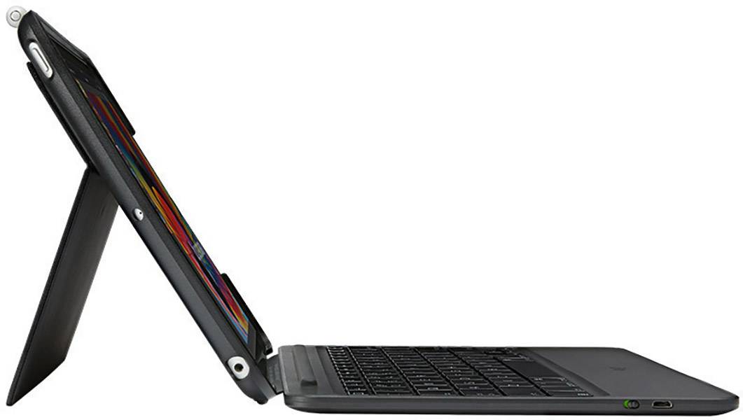 Logitech SLIM COMBO Tablet-Tastatur mit BookCover Passend für Marke: Apple iPad 9.7 (März 2017), iPad 9.7 (März 2018)