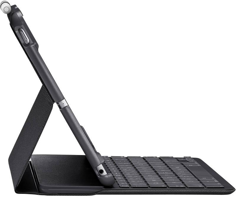 Logitech Slim Folio Tablet-Tastatur mit BookCover Passend für Marke (Tablet): Apple iPad 9.7 (März 2017), iPad 9.7 (März 2018)