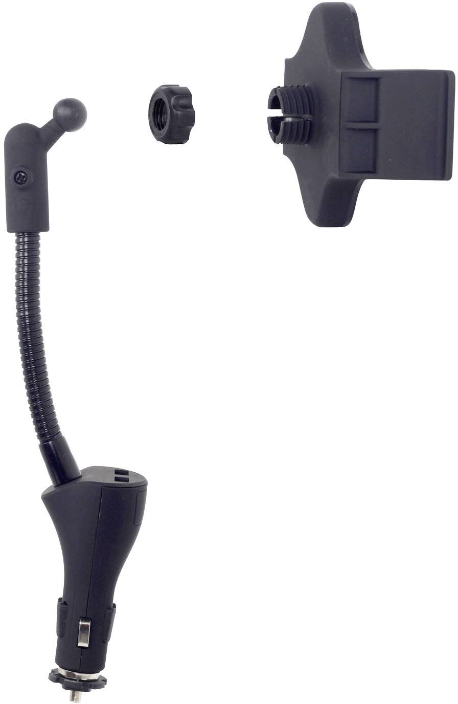 Gembird Zigarettenanzünder Handy-Kfz-Halterung mit Ladefunktion 55 - 85mm