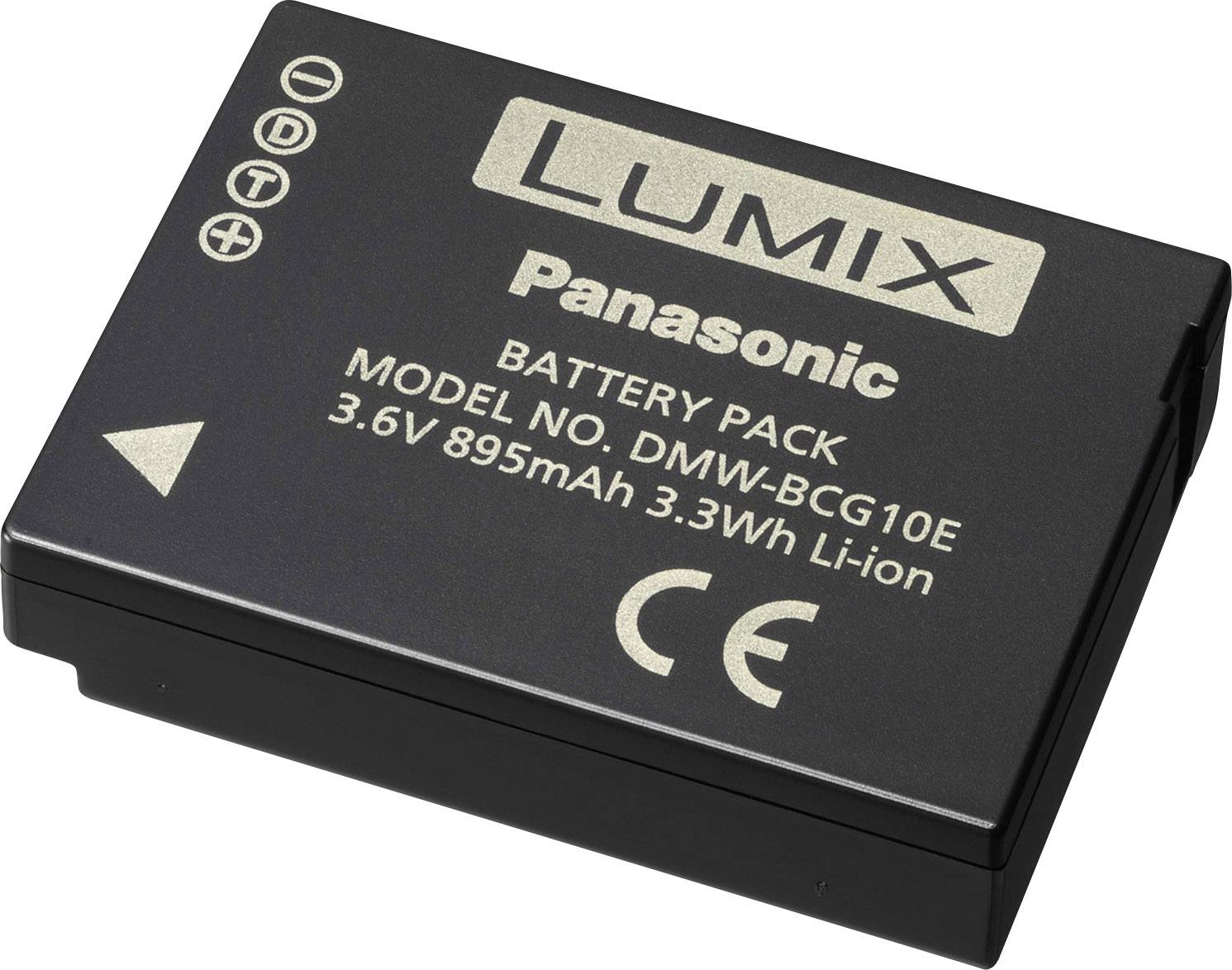 Panasonic Kamera-Akku DMW-BCG10e, DMW-BCG10 3.6V 895 mAh DMW-BCG10E