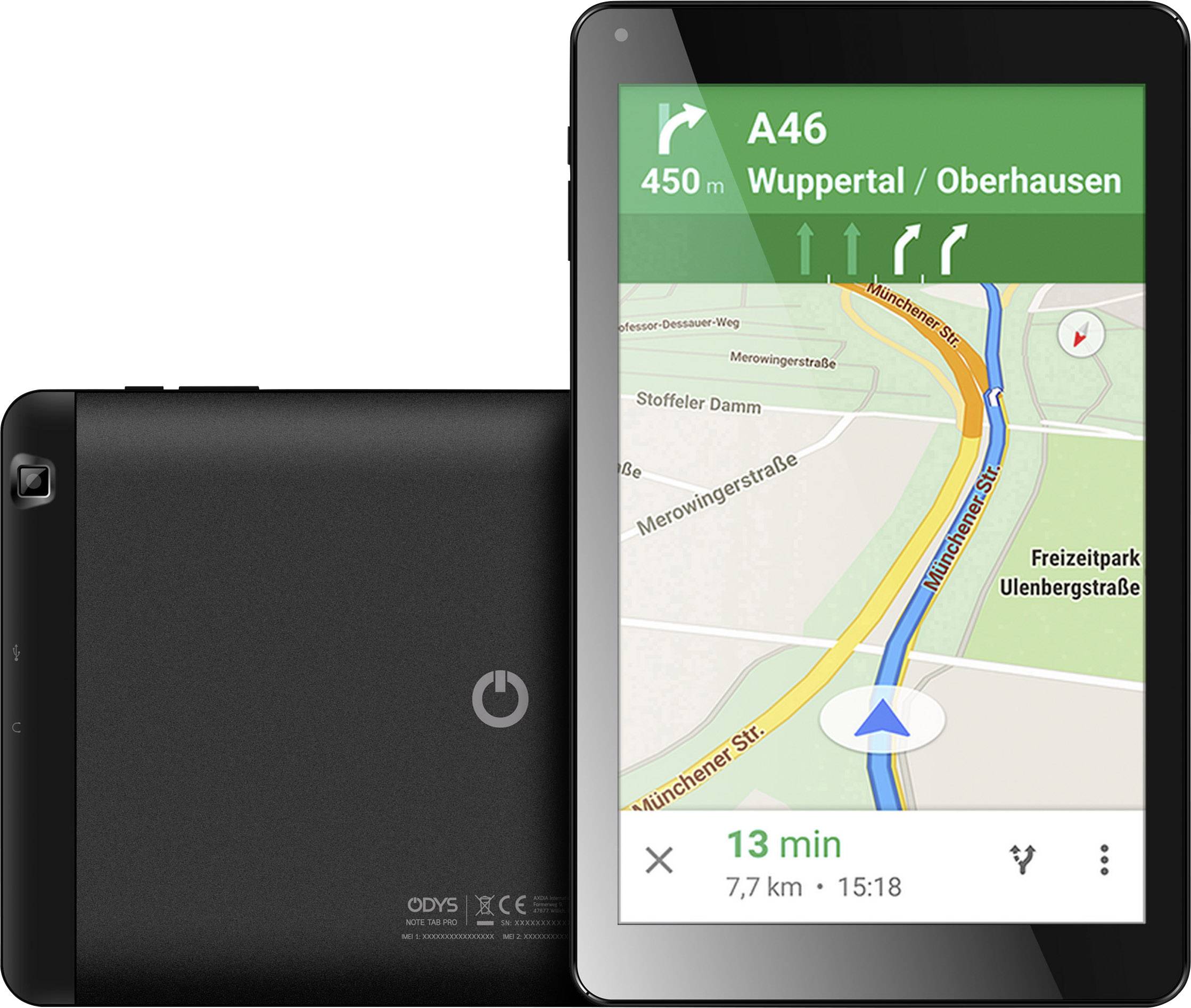 ODYS NoteTab PRO LTE/4G, WiFi 16 GB Schwarz Android-Tablet 25.7 cm (10.1 Zoll) 1.3 GHz Android™ 8.1 Oreo 800 x 1280 Pixel