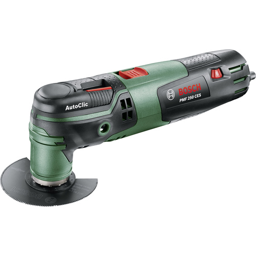 Bosch Home and Garden PMF 250 CES UNI 0603102105 Multifunktionswerkzeug inkl. Koffer 250W