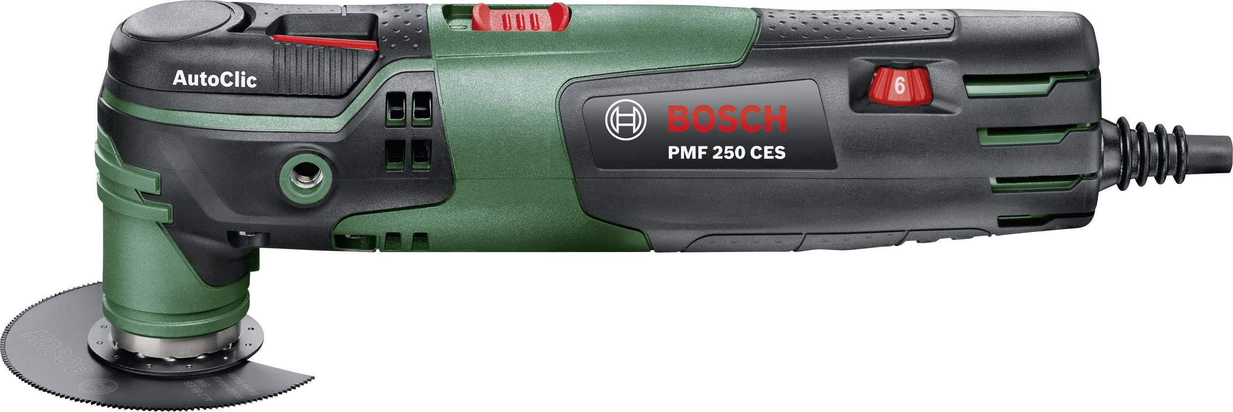 Bosch Home and Garden PMF 250 CES UNI 0603102105 Multifunktionswerkzeug inkl. Koffer 250W