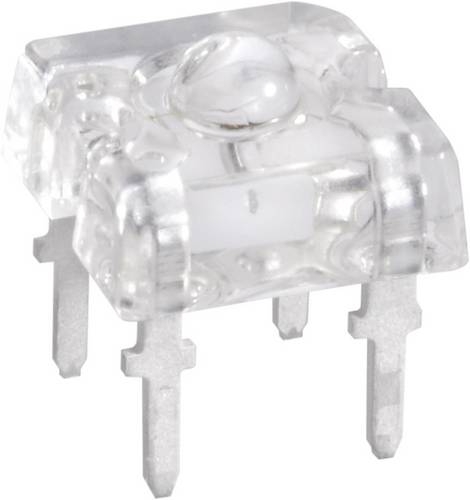 Vishay TLWY7600 LED bedrahtet Gelb Rechteckig 7.6 x 7.6 mm 30 ° 70 mA 2.1 V
