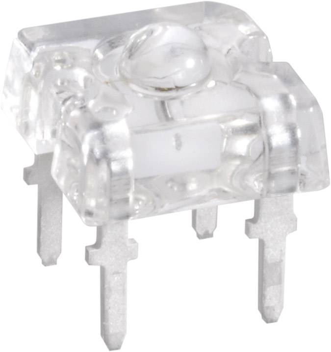 Vishay TLWY7600 LED bedrahtet Gelb Rechteckig 7.6 x 7.6 mm 30 ° 70 mA 2.1 V