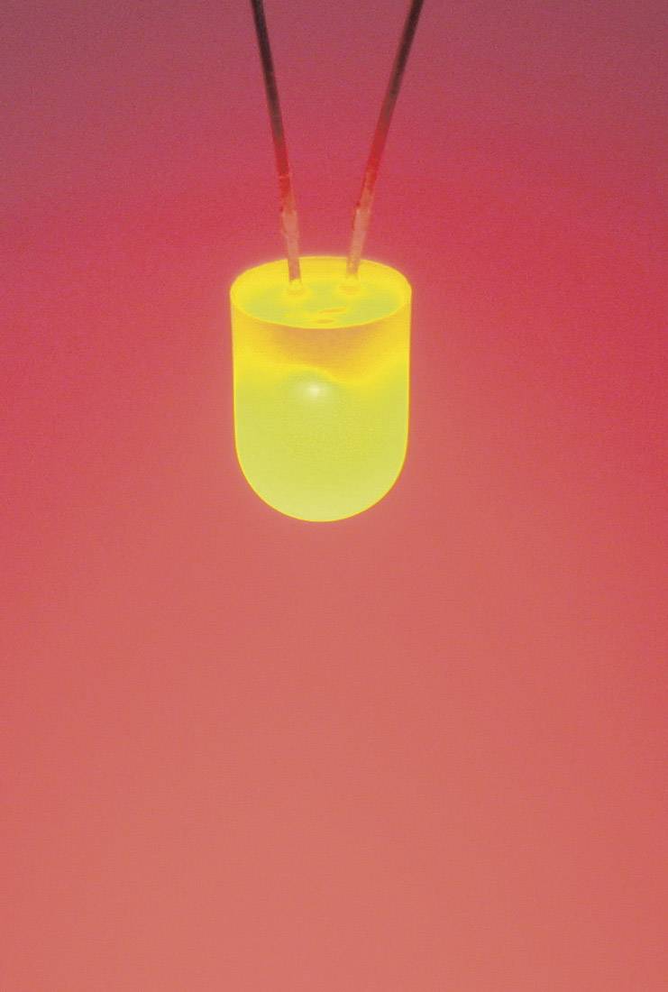 TRU Components 1556771 LED bedrahtet Rot Rund 8mm 360° 60mA 1.9V