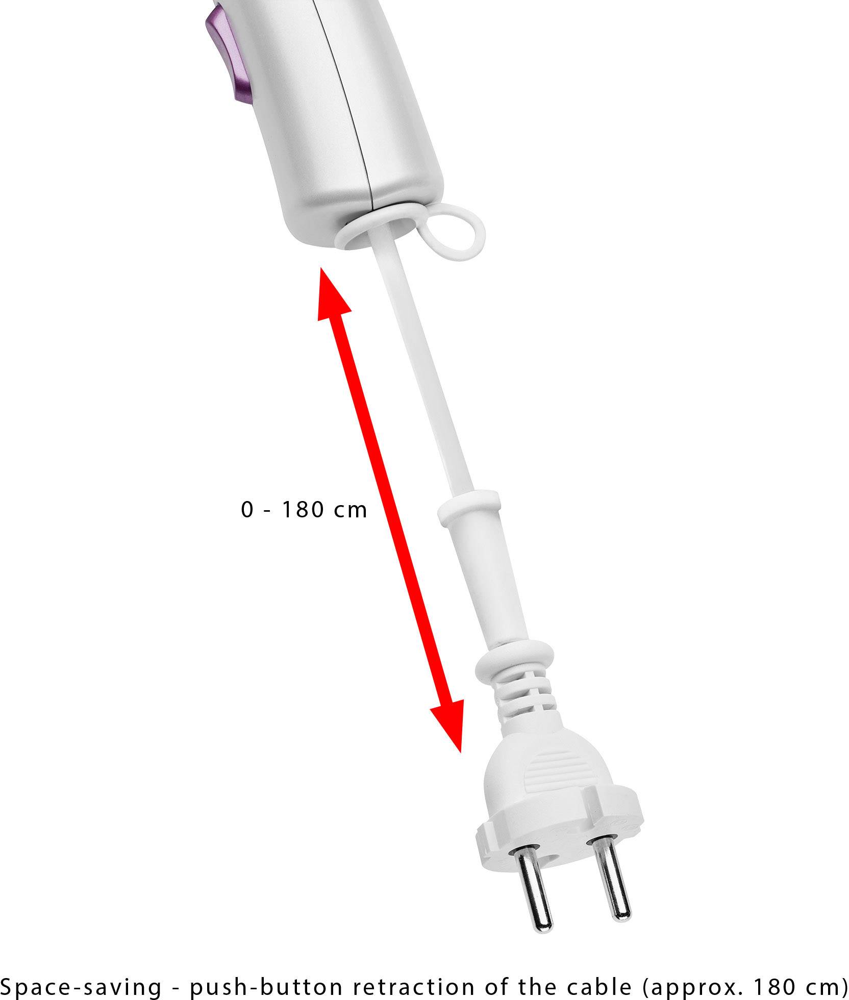 Profi-Care PC-HT 302 Haartrockner Perlmutt, Flieder