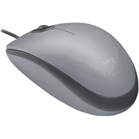 Logitech M110 SILENT Maus USB Optisch Grau 3 Tasten 1000 dpi Integriertes Scrollrad Logitech M110 SILENT Maus USB Optisch Grau 3 Tasten 1000 dpi Integriertes Scrollrad