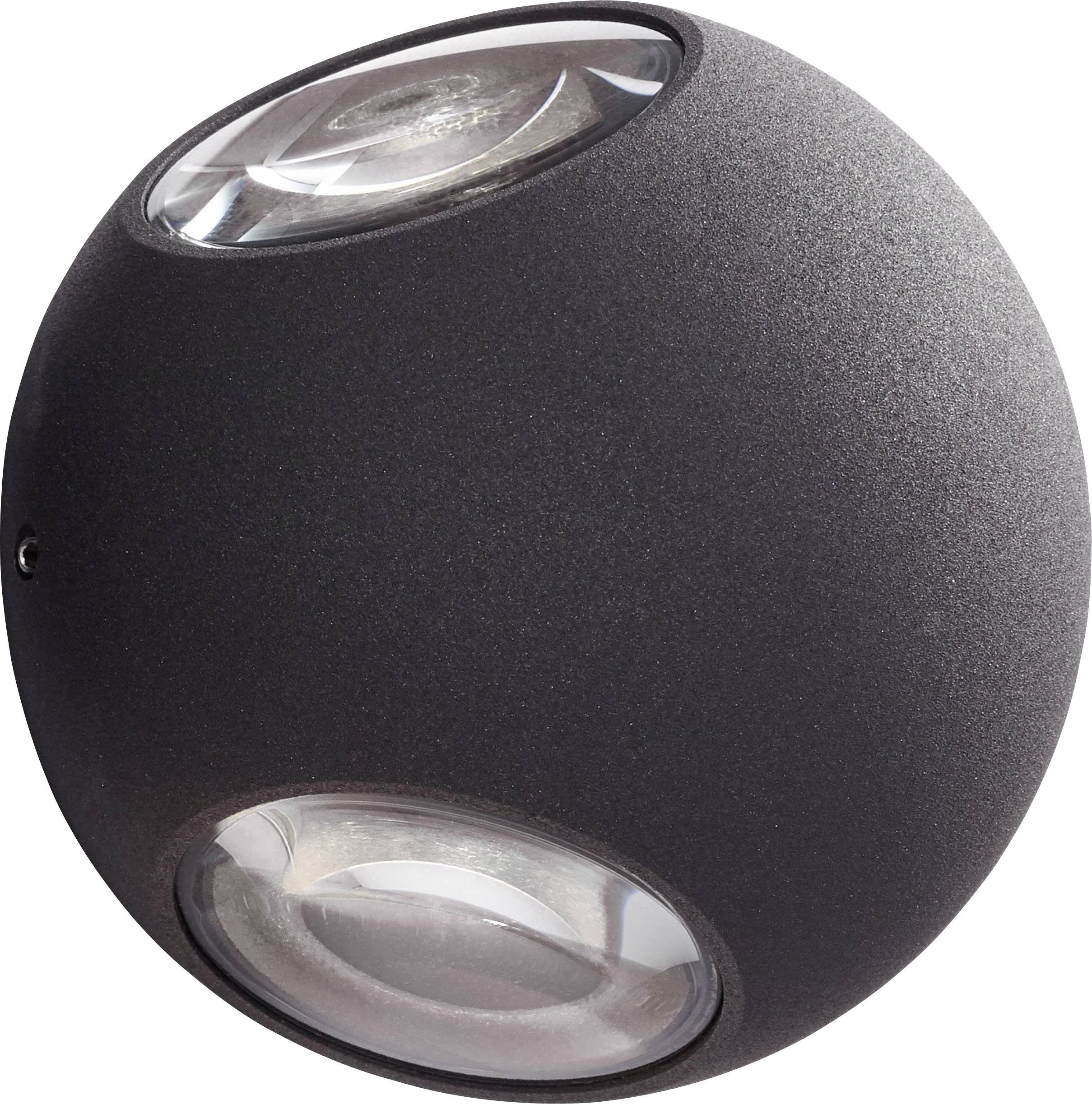 AEG Gus AEG280032 LED-Außenwandleuchte EEK: G (A - G) 9 W Anthrazit