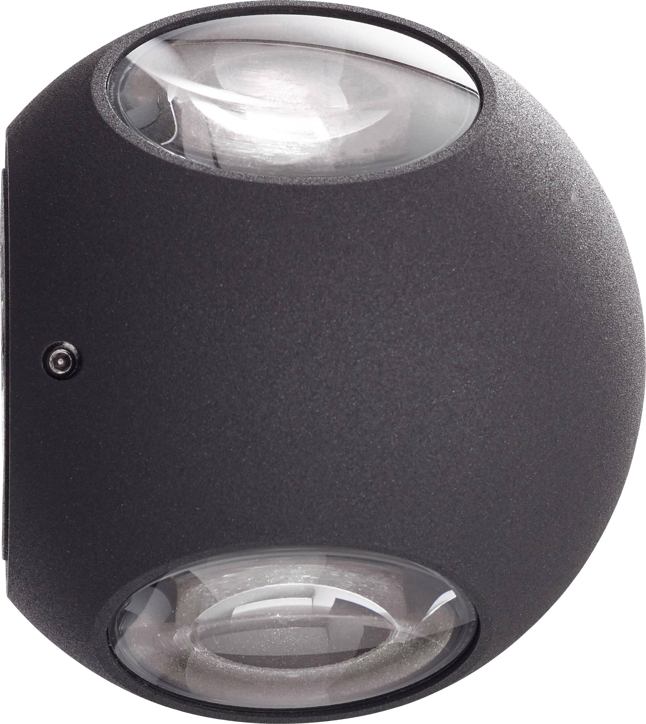 AEG Gus AEG280032 LED-Außenwandleuchte EEK: G (A - G) 9 W Anthrazit