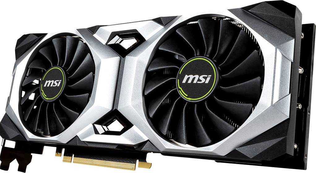 MSI Gaming Grafikkarte Nvidia GeForce RTX2080 Ventus 8GB GDDR6-RAM PCIe x16 USB-C™, HDMI™, DisplayPort