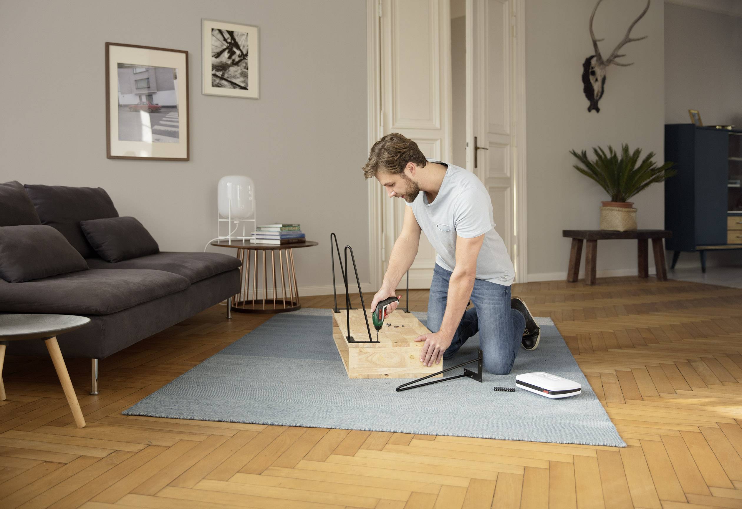 Bosch Home and Garden IXO V 06039A800S Akku-Schrauber 3.6V 1.5Ah Li-Ion inkl. Akku, mit Zubehör