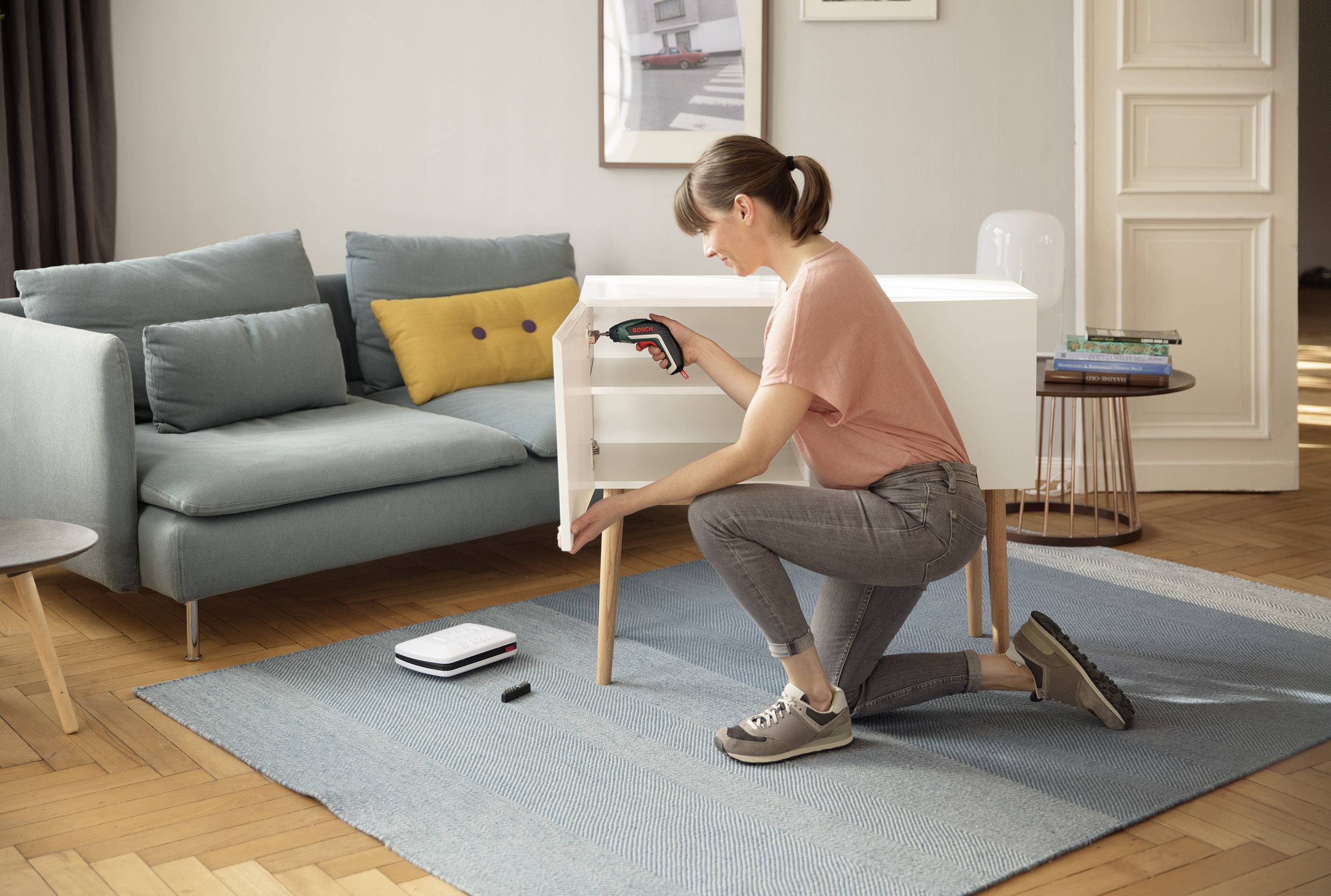 Bosch Home and Garden IXO V 06039A800S Akku-Schrauber 3.6 V 1.5 Ah Li-Ion inkl. Akku, mit Zubehör