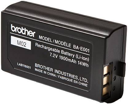 Brother BAE001 Drucker-Akku 7.2 V 1900 mAh ersetzt Original-Akku (Original) BA-E001