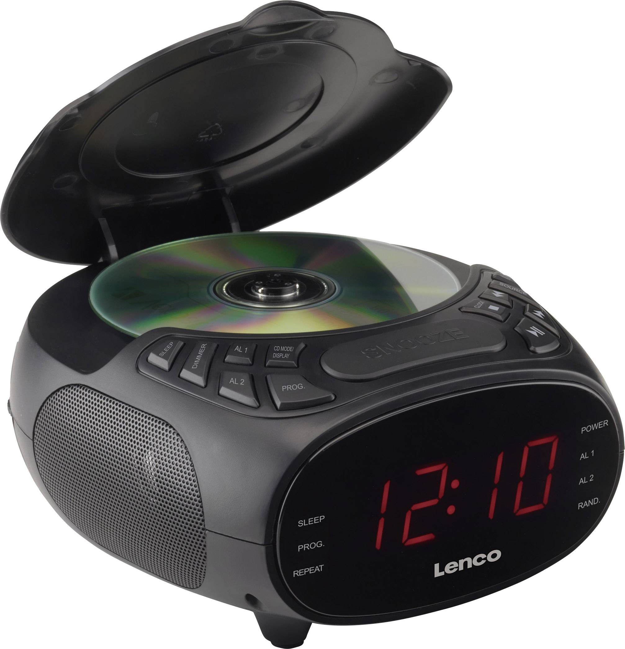 Lenco CR-740 CD-Radio UKW AUX, CD Schwarz