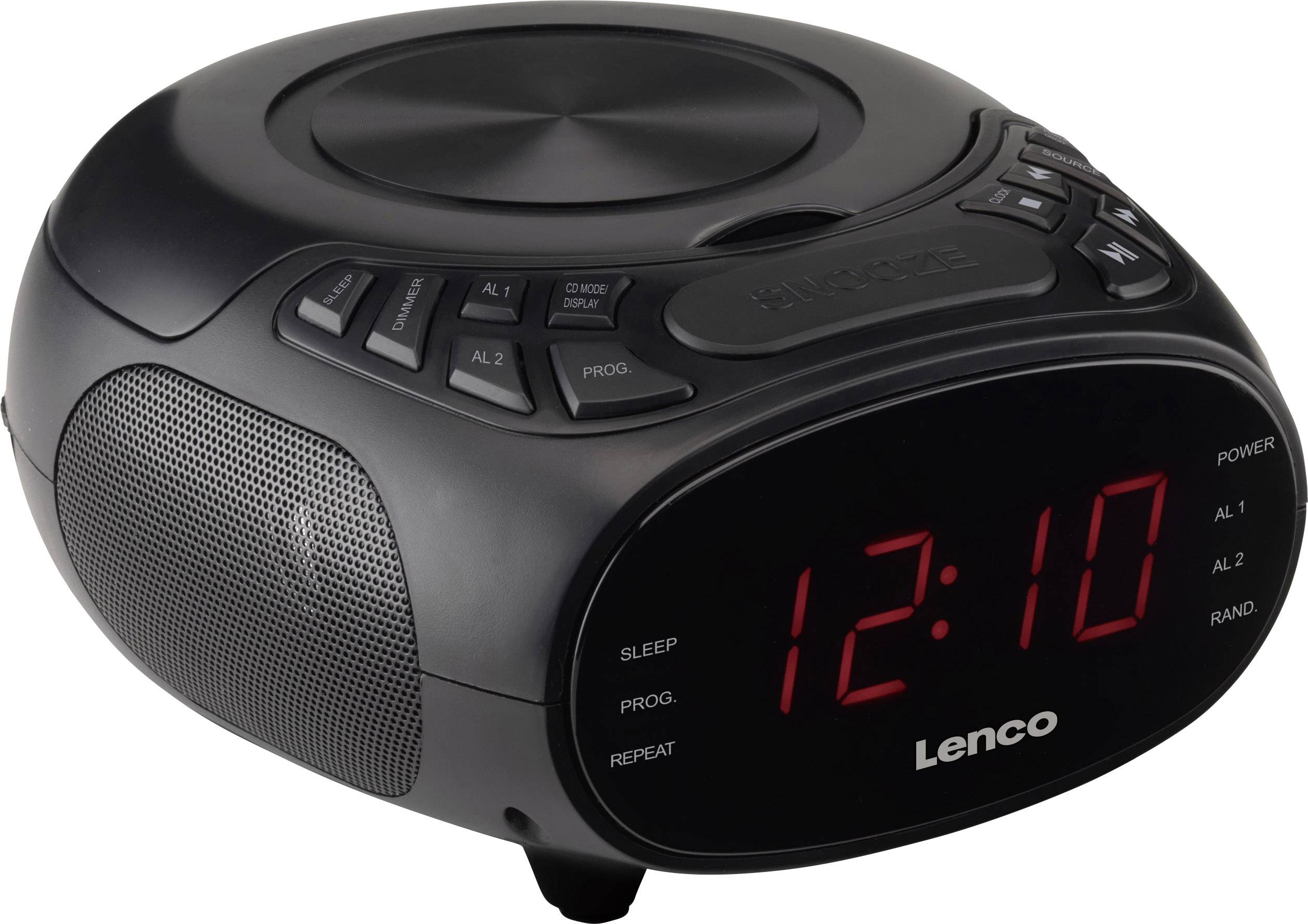 Lenco CR-740 CD-Radio UKW AUX, CD Schwarz