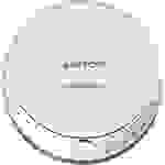Lenco CD-201 Tragbarer CD-Player CD, CD-R, CD-RW, MP3 Akku-Ladefunktion Silber