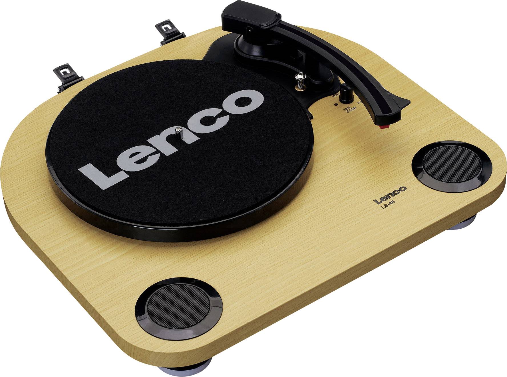 Lenco LS-40 Plattenspieler Riemenantrieb Holz