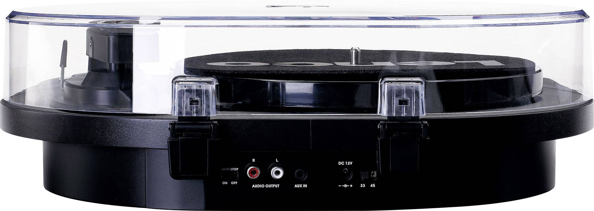 Lenco LS-40 Plattenspieler Riemenantrieb Schwarz