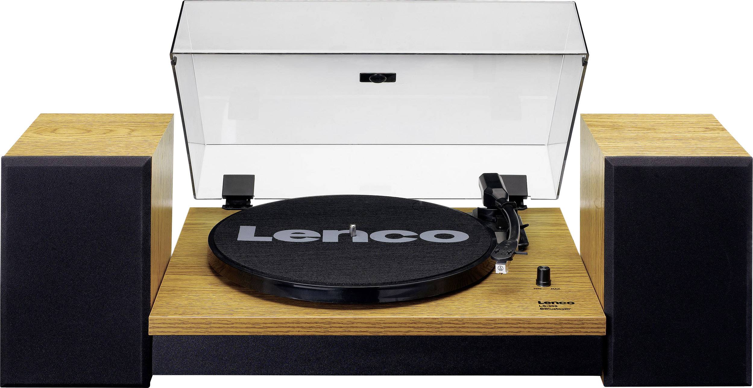 Lenco LS-300 - Audiosystem - 2 x 10 Watt - Holz - 438x350x152mm - MDF