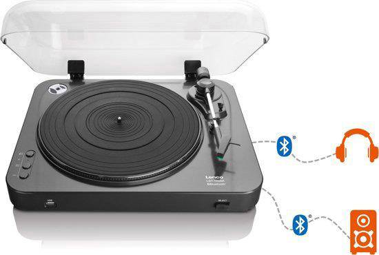 LENCO Plattenspieler LBT-120 sw