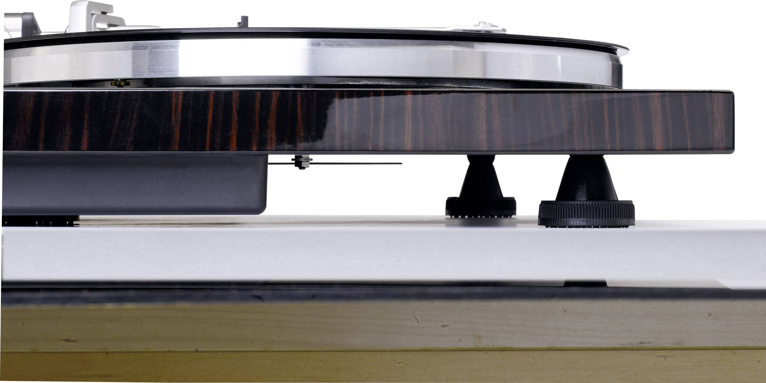 Lenco LBT-188 USB-Plattenspieler Riemenantrieb Walnuss