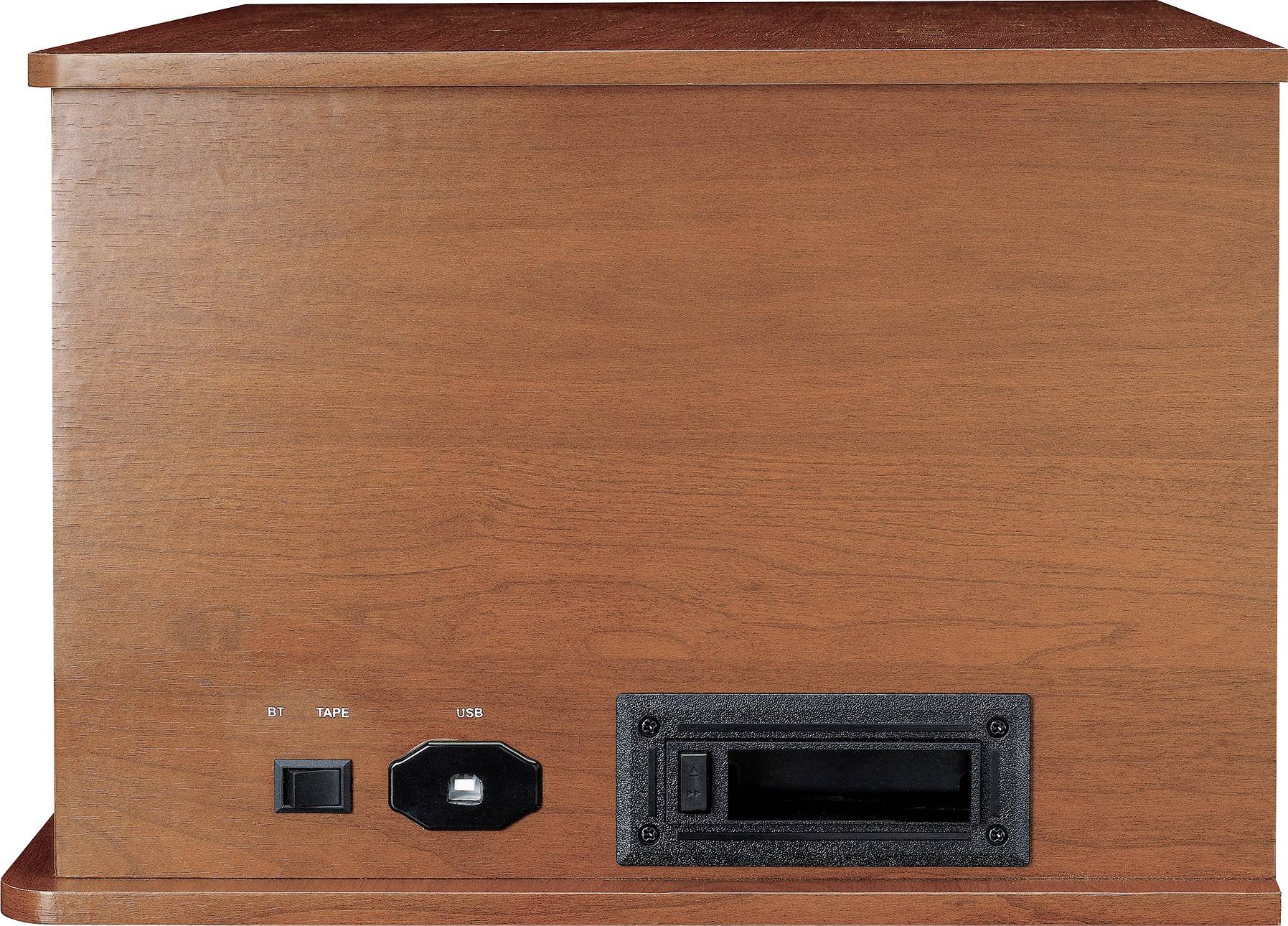 Lenco TCD-2600 USB-Plattenspieler Riemenantrieb Walnuss