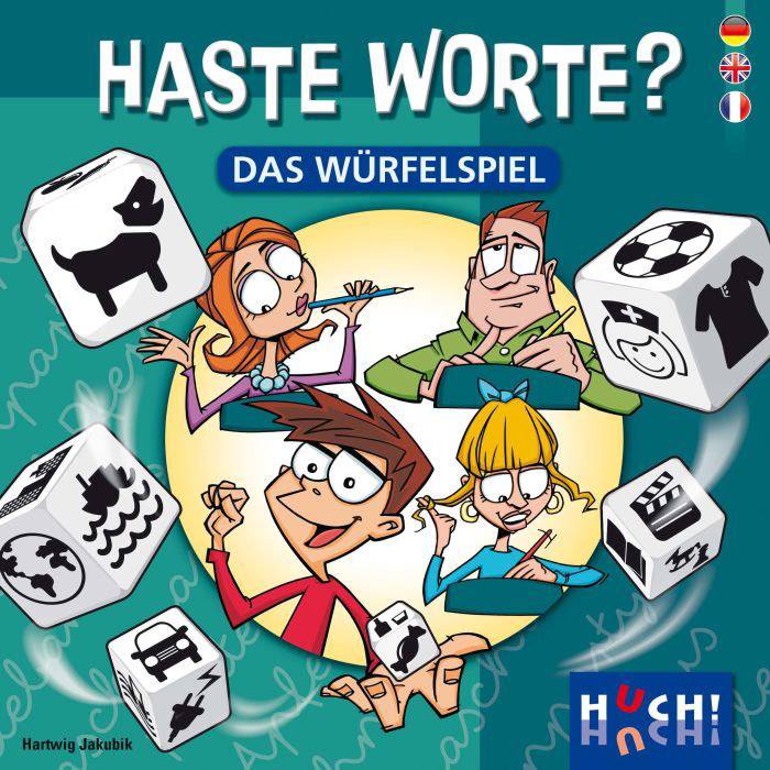 Hutter 880352 Haste Worte - Das Würfelspiel