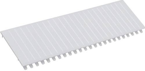 Ein grauer Kühlkörper aus Metall mit mehreren parallelen Rippen, die zur besseren Wärmeabfuhr geeignet sind.