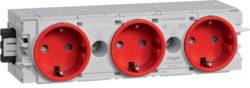 Hager GS30003020 Brüstungskanal Einsteckmodul (B x H x T) 180 x 50 x 61 mm 1 St. Verkehrsrot